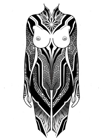 Mandala body suit by George