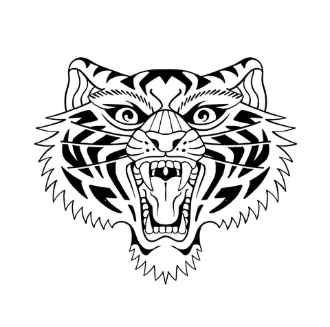 Tiger head by Michelich