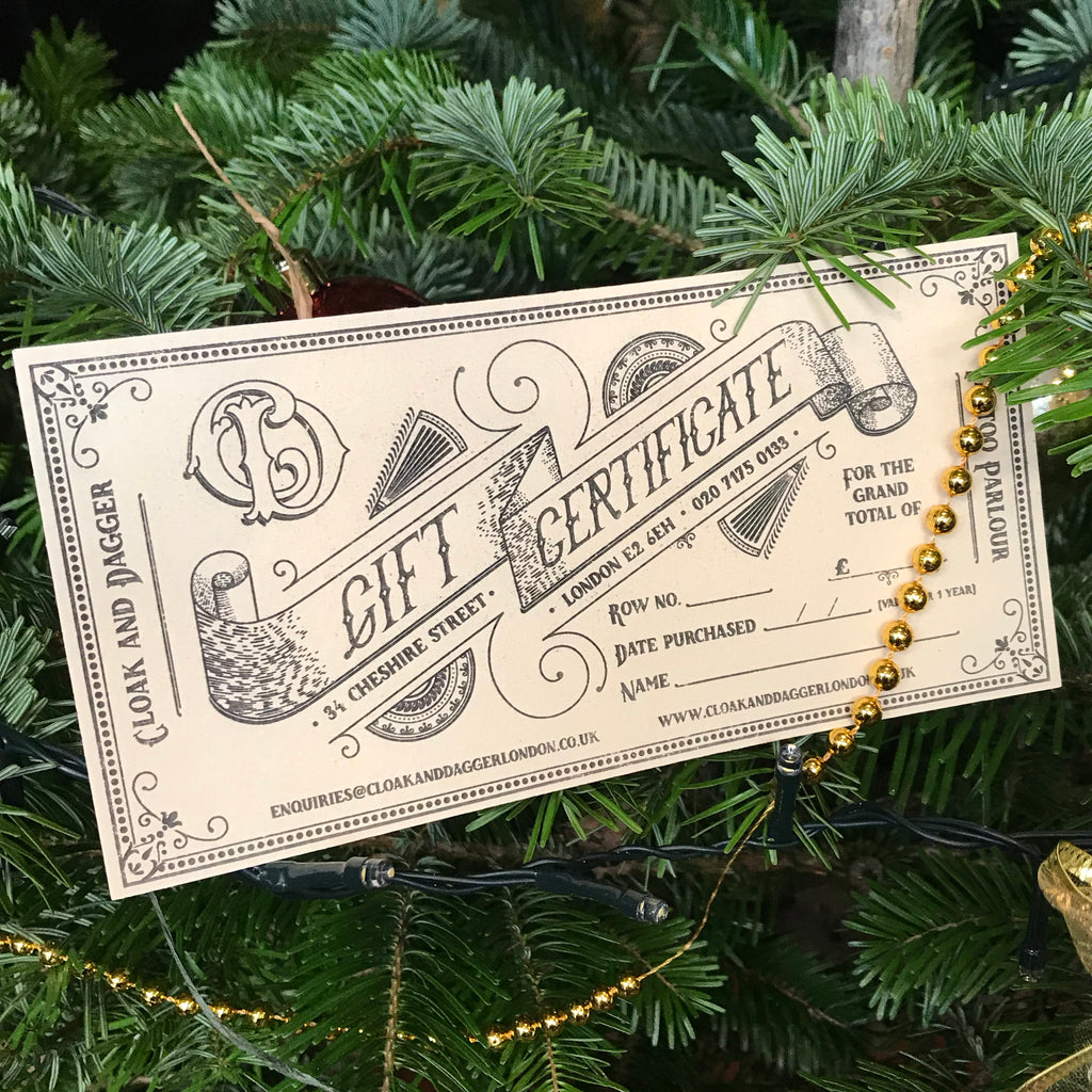 Tattoo Gift Voucher