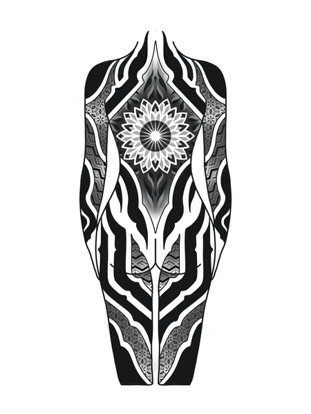 Mandala body suit by George