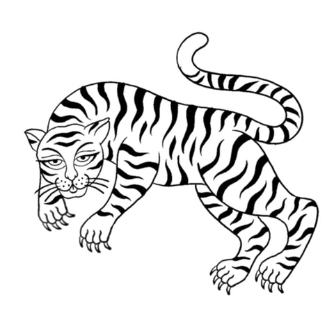 Folk Tiger by Tiger Titz