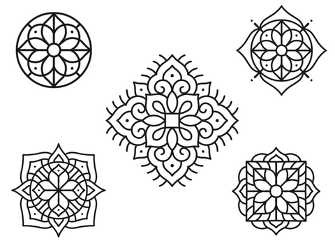 Mandala/Pattern flash by George