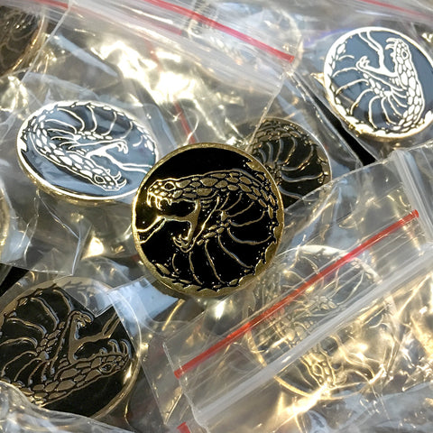 Snake Enamel Pin