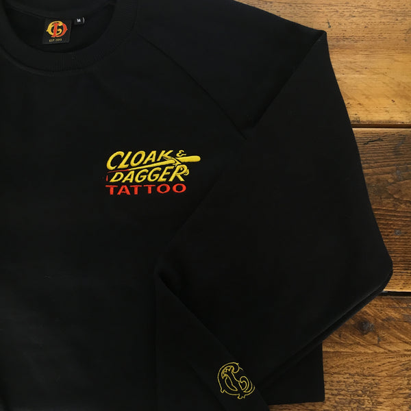 Cloak and Dagger Tattoo Pocket Logo Sweatshirt