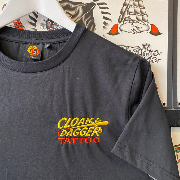 Cloak and Dagger Pocket Logo T-shirt