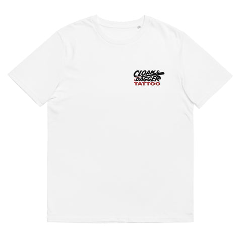 Cloak and Dagger Organic Cotton t-shirt (White)
